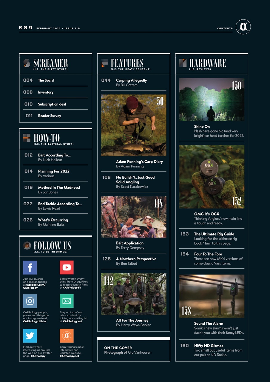 CARPology Magazine Preview Pages