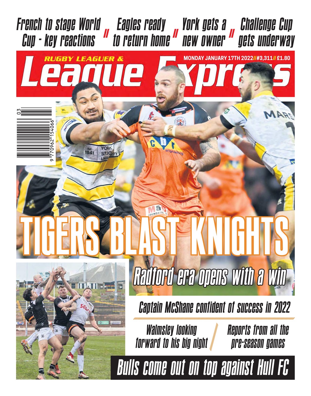 League Express Preview Pages