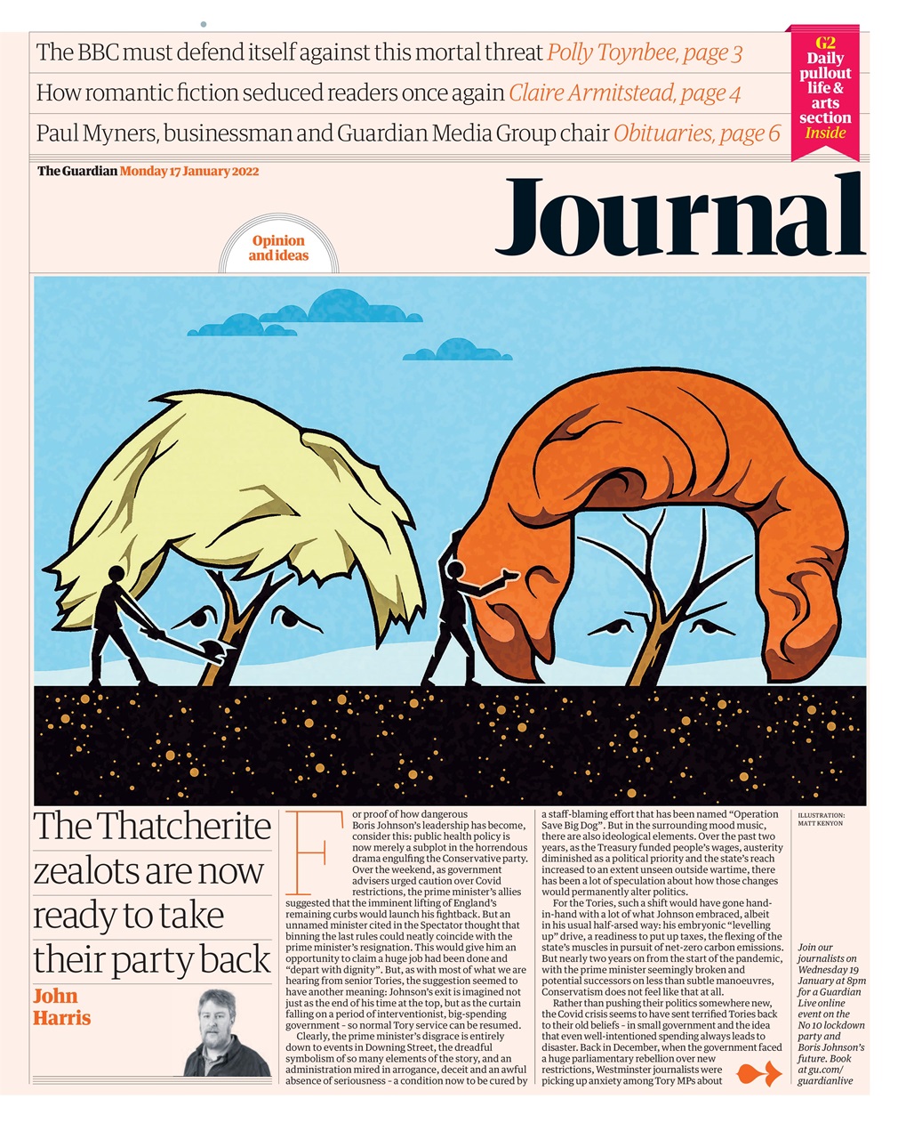 The Guardian Newspaper Preview Pages