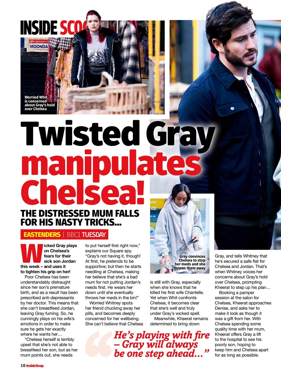 Inside Soap Preview Pages