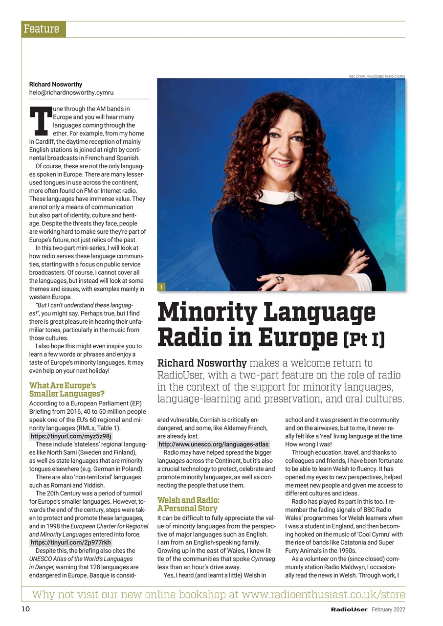 Radio User Preview Pages