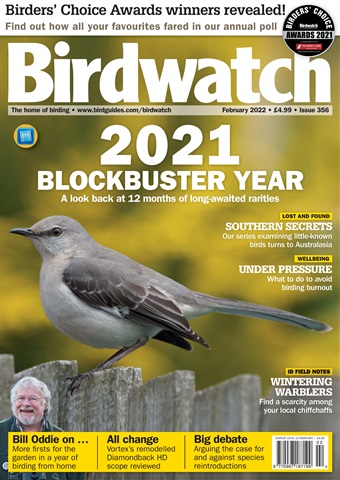 Birdwatch Magazine issue February 2022