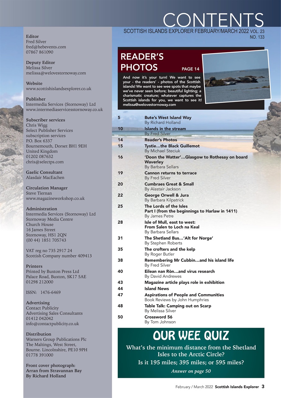 Scottish Islands Explorer Preview Pages