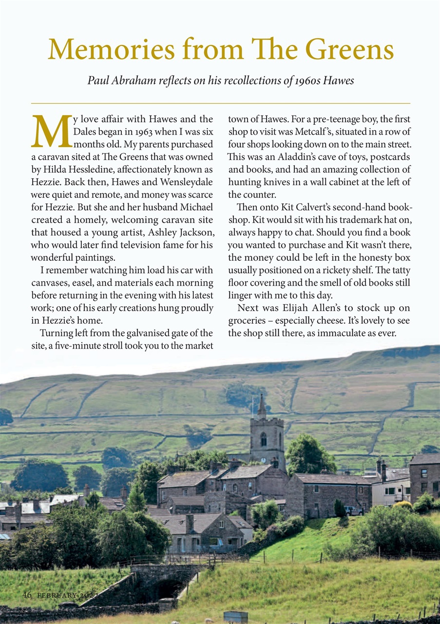 The Yorkshire Dalesman Preview Pages