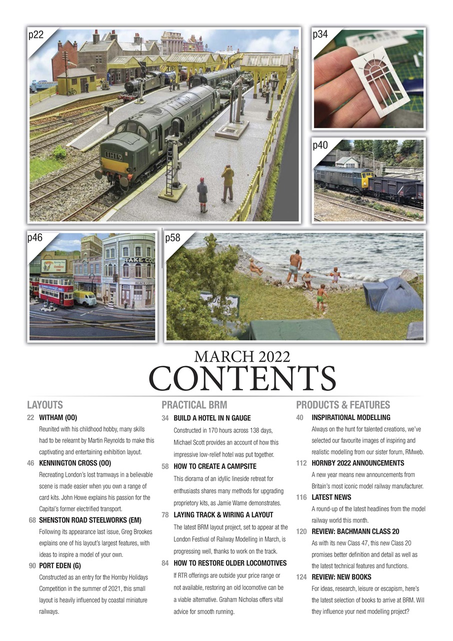 British Railway Modelling (BRM) Preview Pages