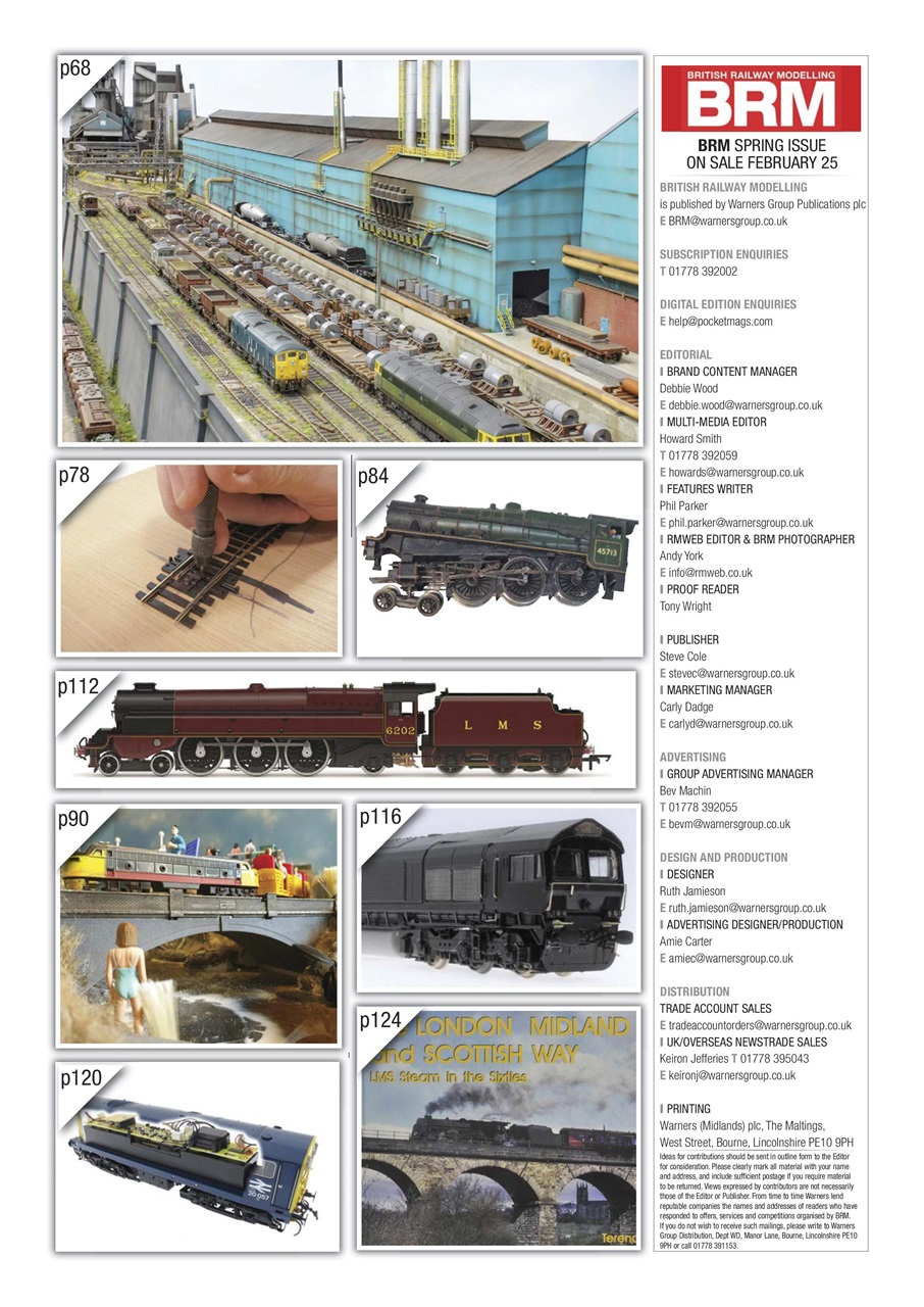 British Railway Modelling (BRM) Preview Pages
