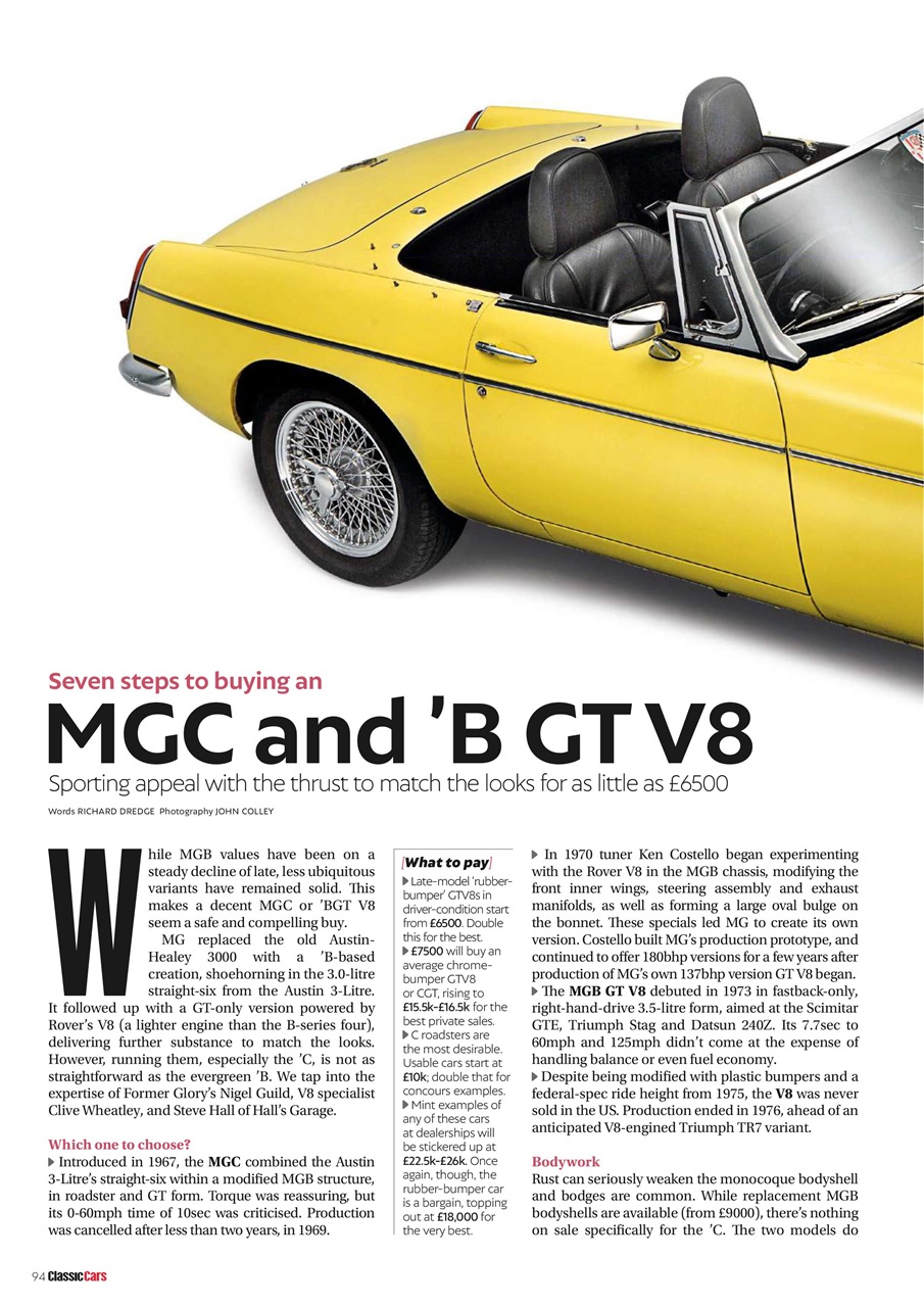 Classic Cars Preview Pages