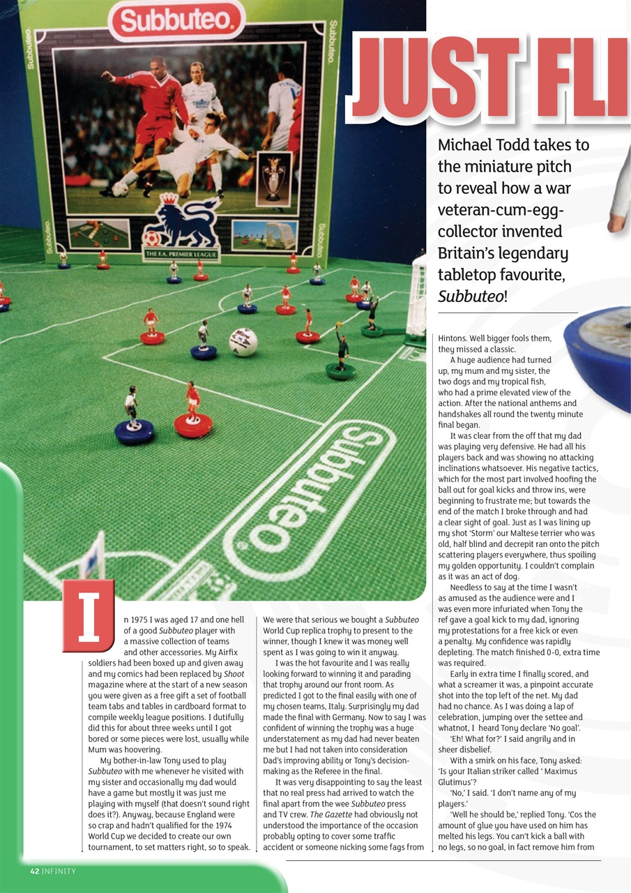 Infinity Magazine Preview Pages