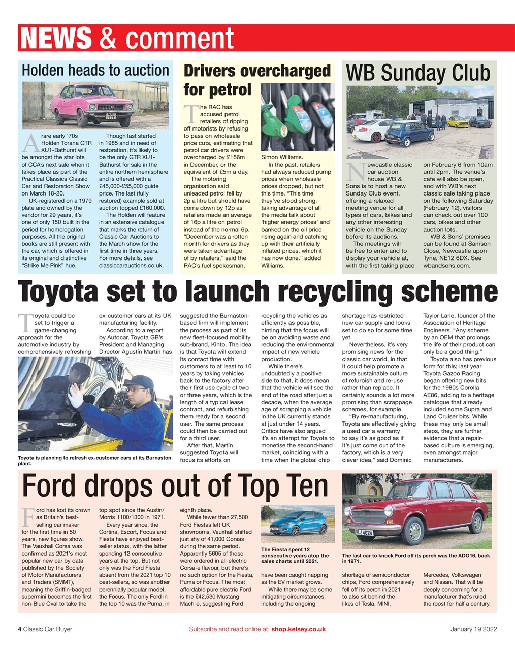 Classic Car Buyer Preview Pages