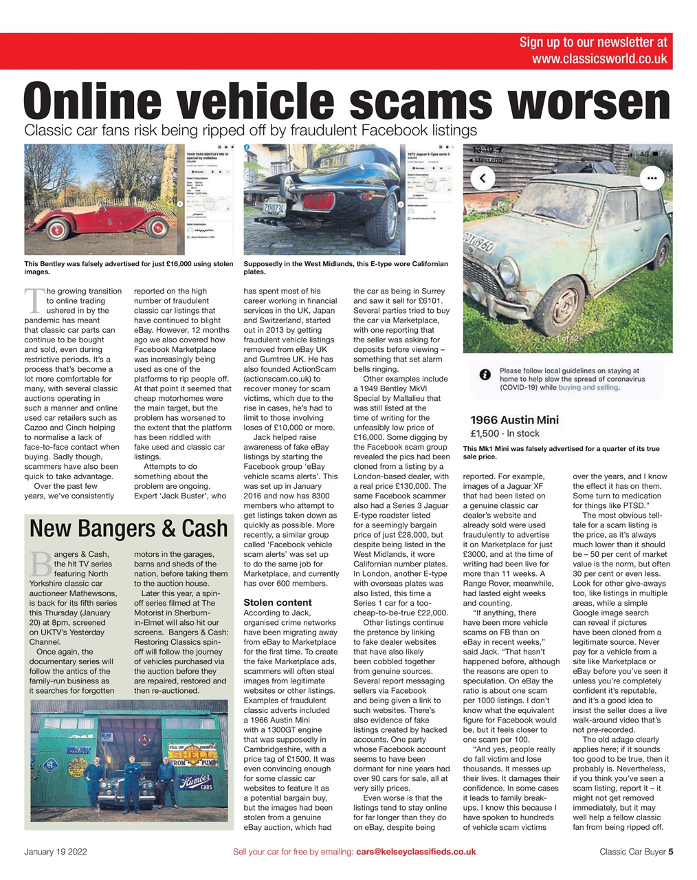 Classic Car Buyer Preview Pages