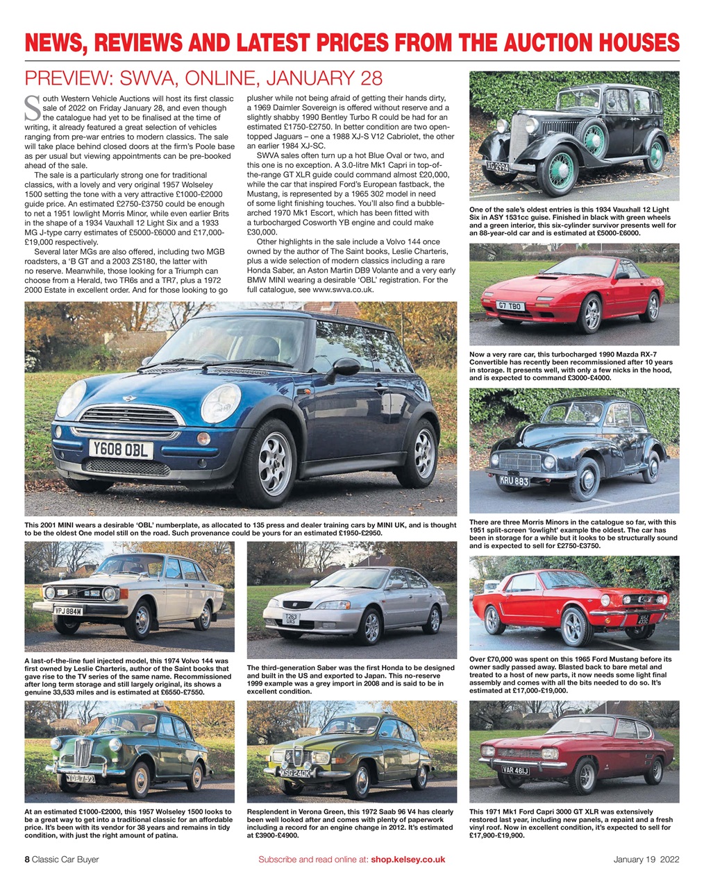 Classic Car Buyer Preview Pages