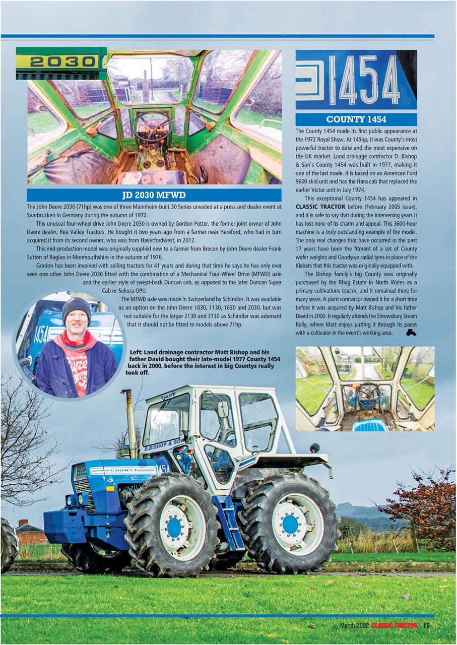 Classic Tractor Preview Pages