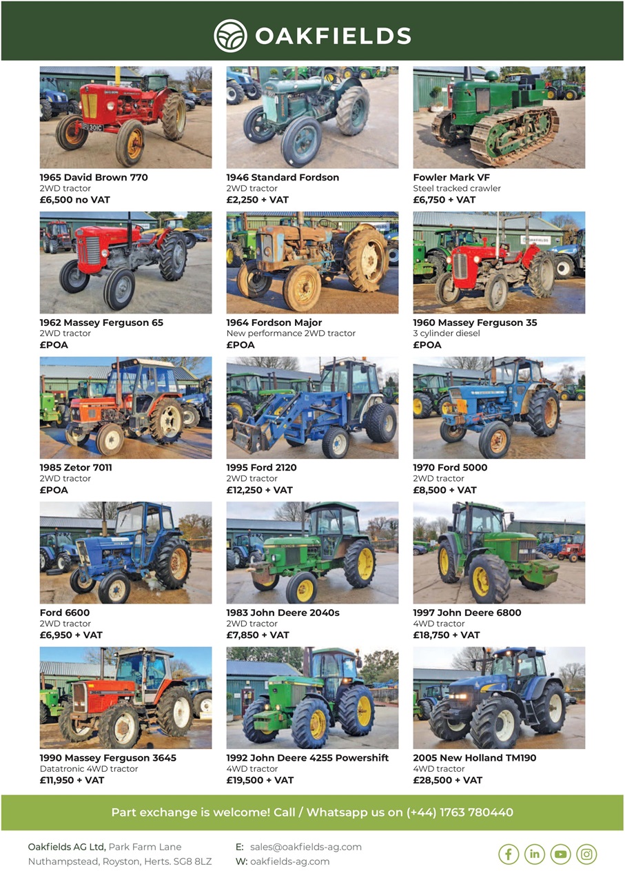 Classic Tractor Preview Pages
