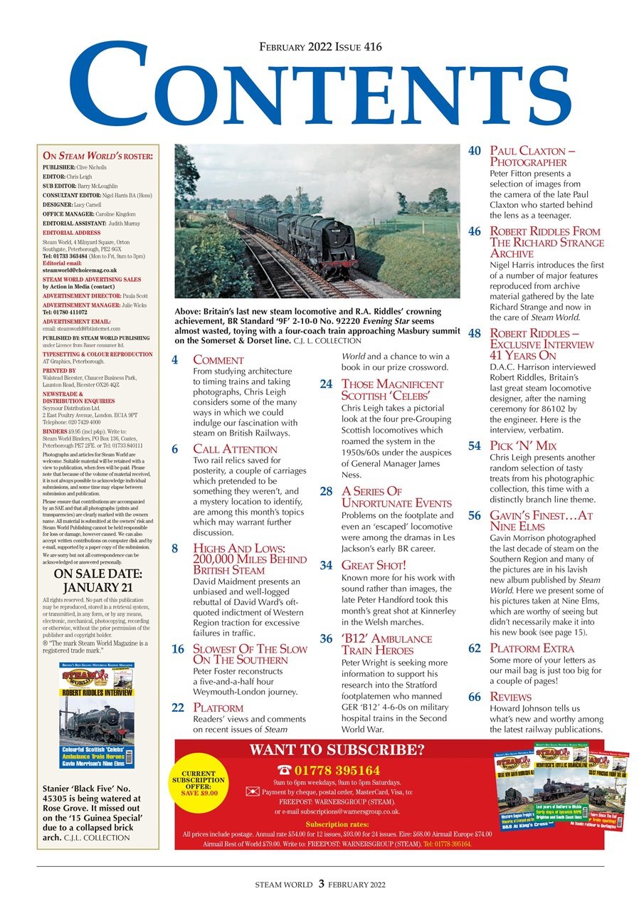 Steam World Preview Pages