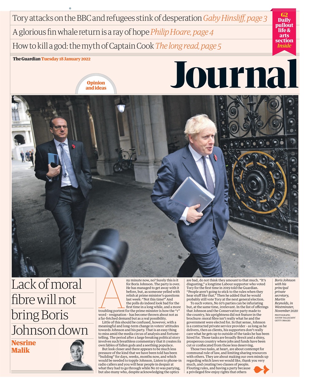 The Guardian Newspaper Preview Pages