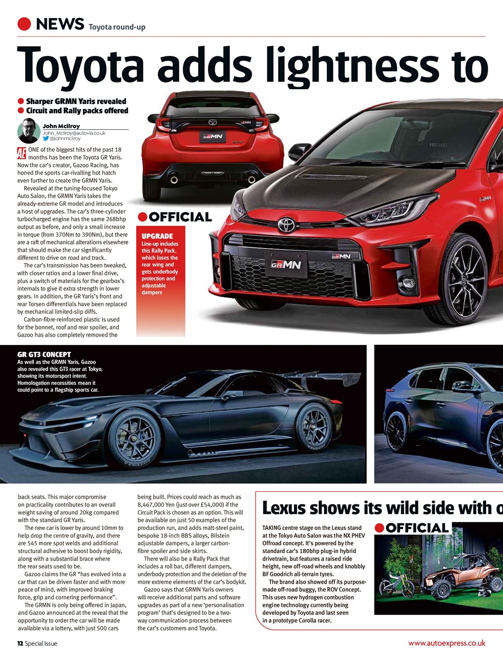 Auto Express Preview Pages