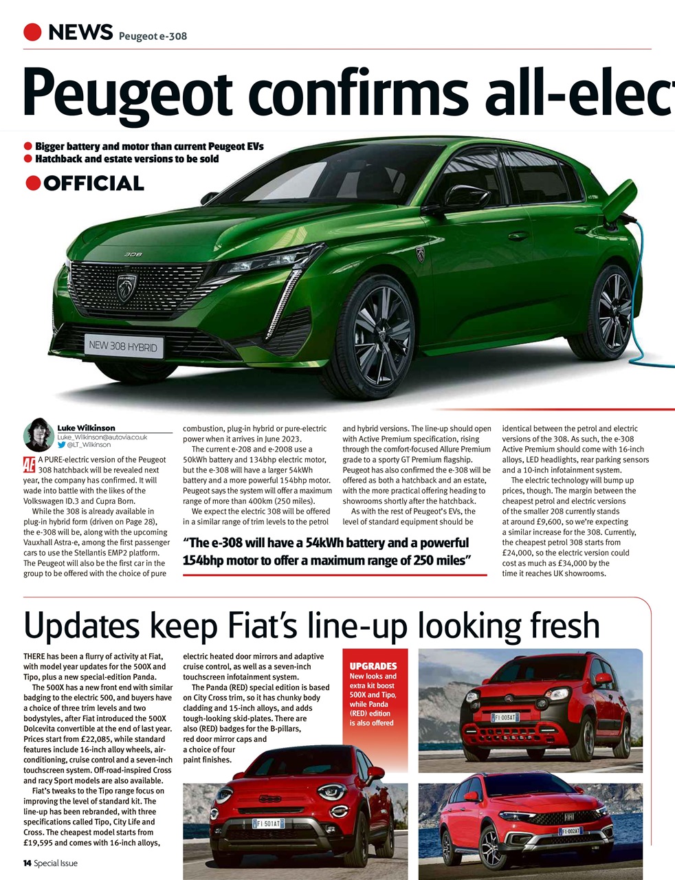 Auto Express Preview Pages