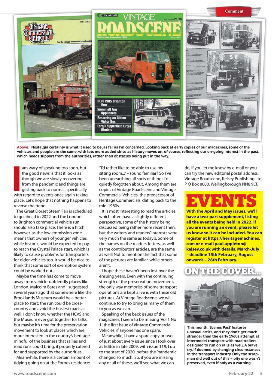 Vintage Roadscene Preview Pages