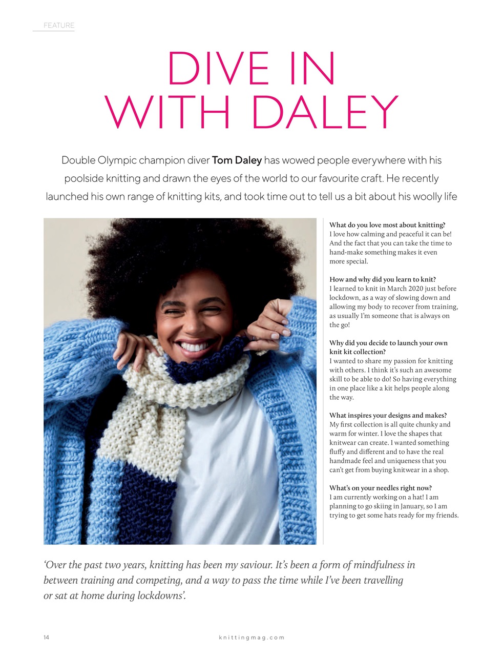 Knitting Preview Pages