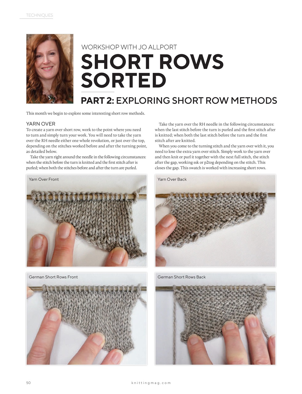 Knitting Preview Pages