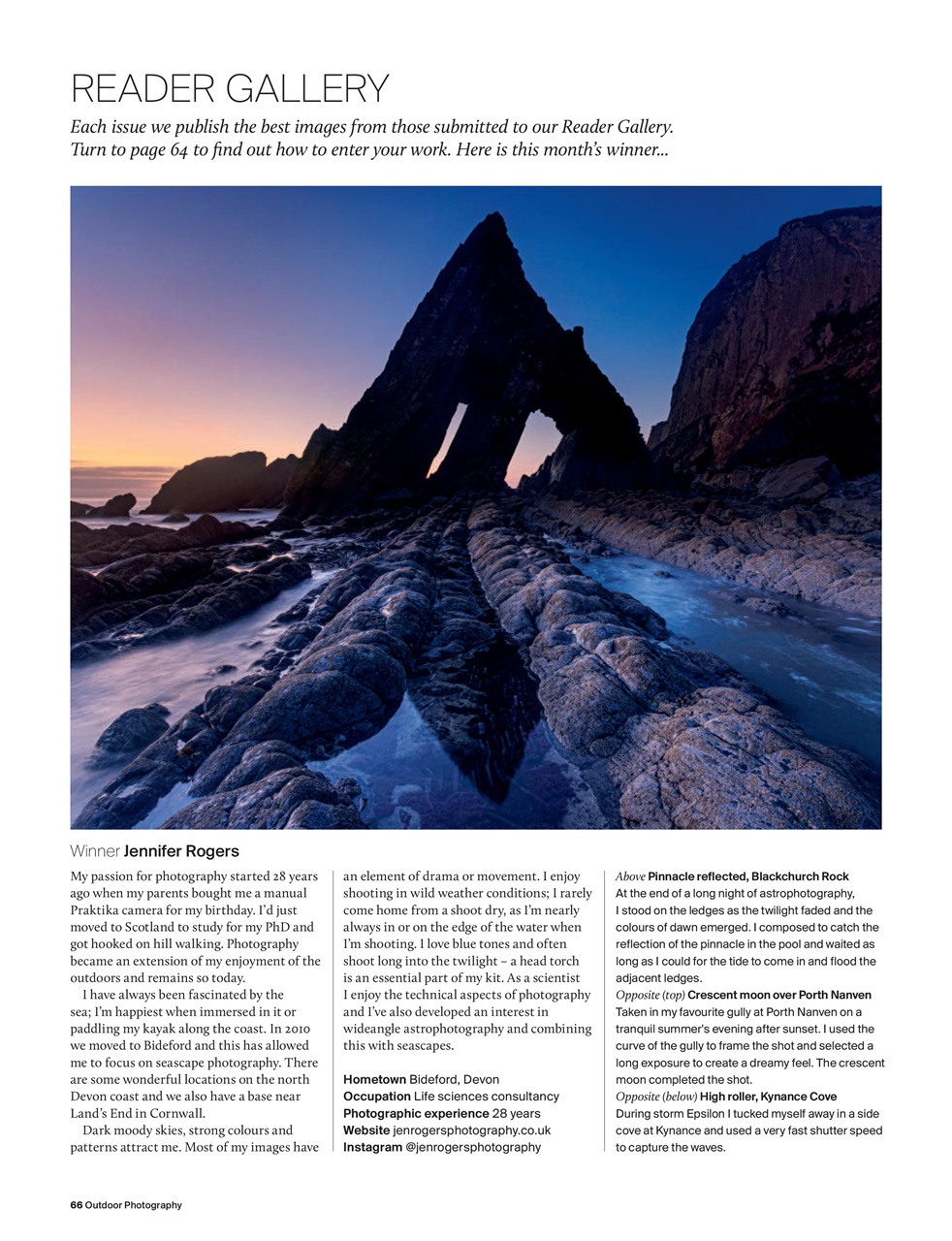 Outdoor Photography Preview Pages