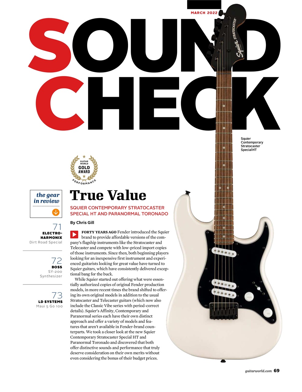 Guitar World Preview Pages