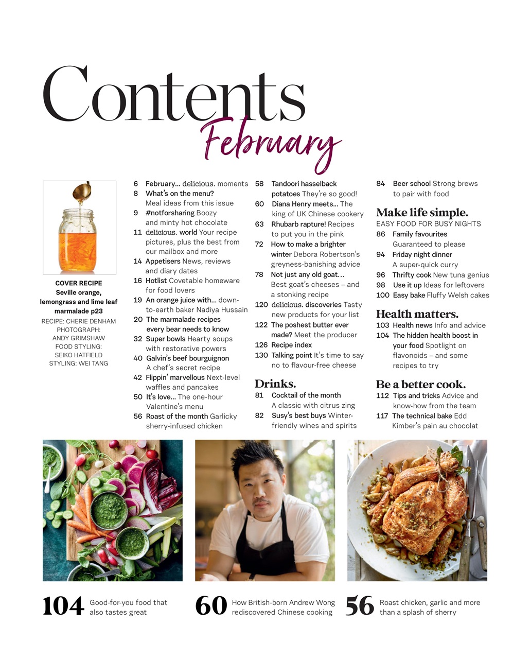 delicious. Magazine Preview Pages