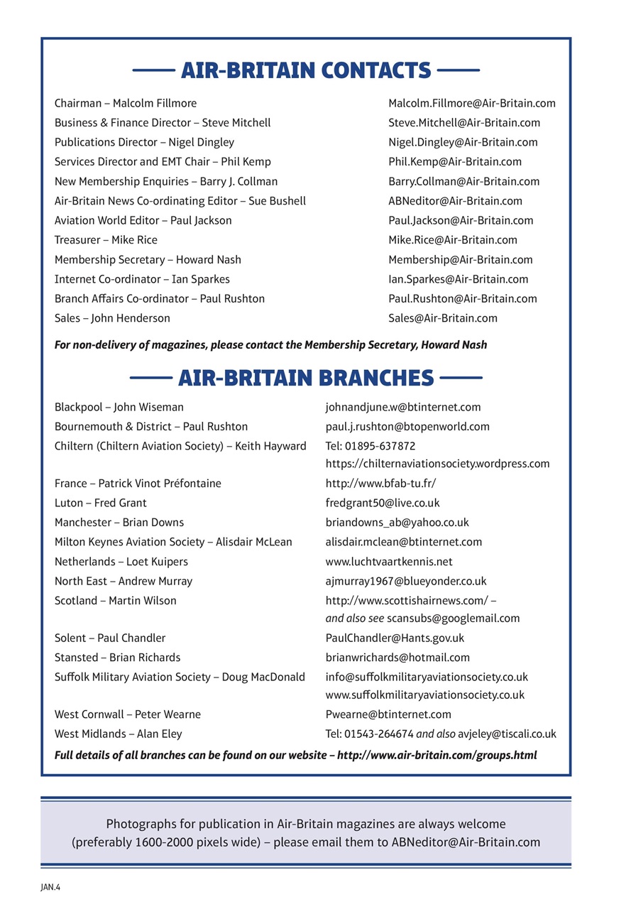 Air Britain News Preview Pages