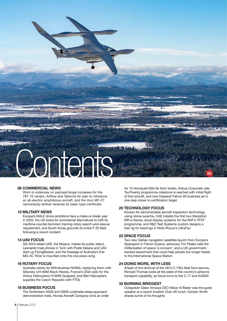 AIR International Preview Pages