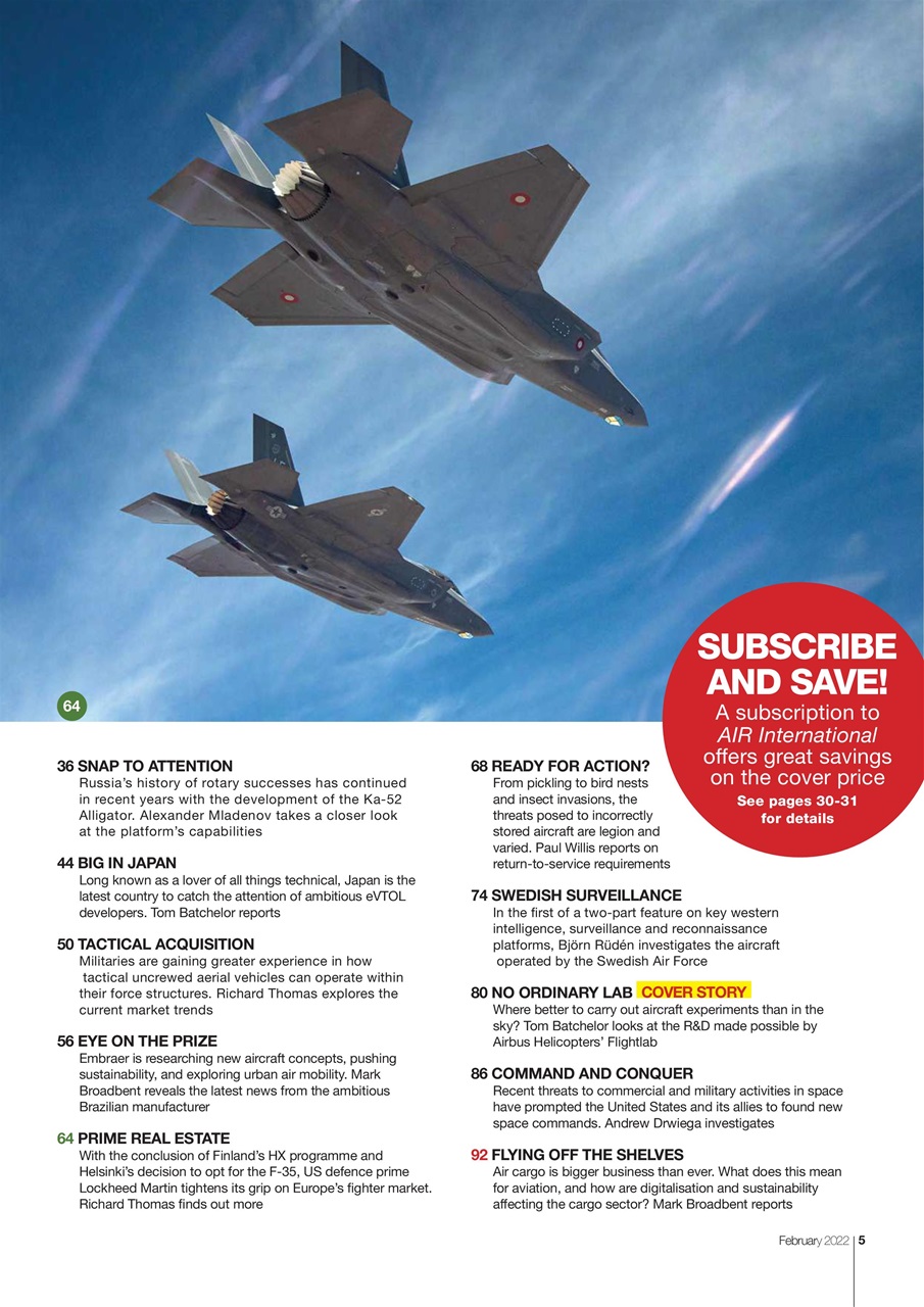 AIR International Preview Pages