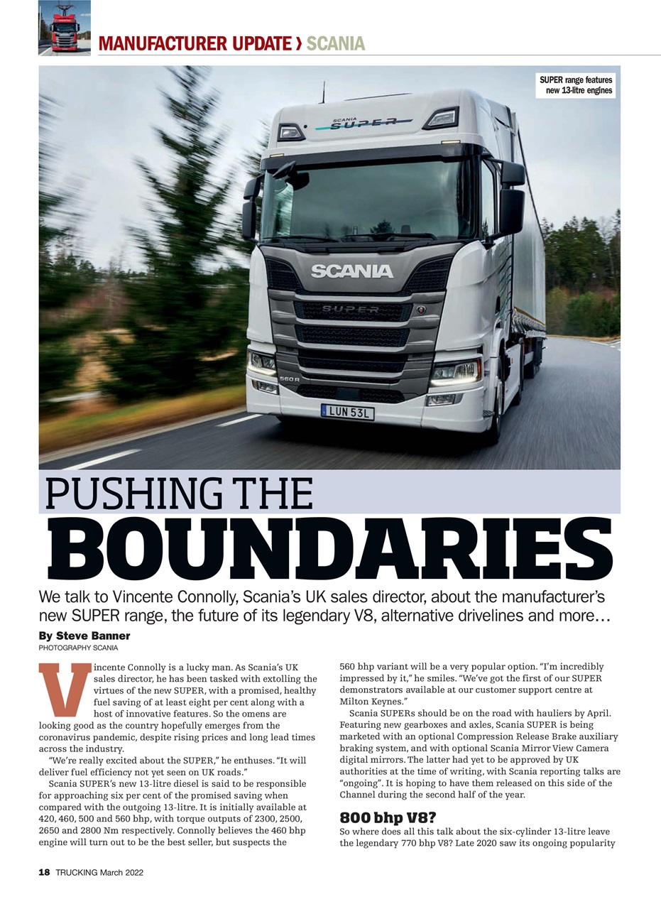 Trucking Magazine Preview Pages