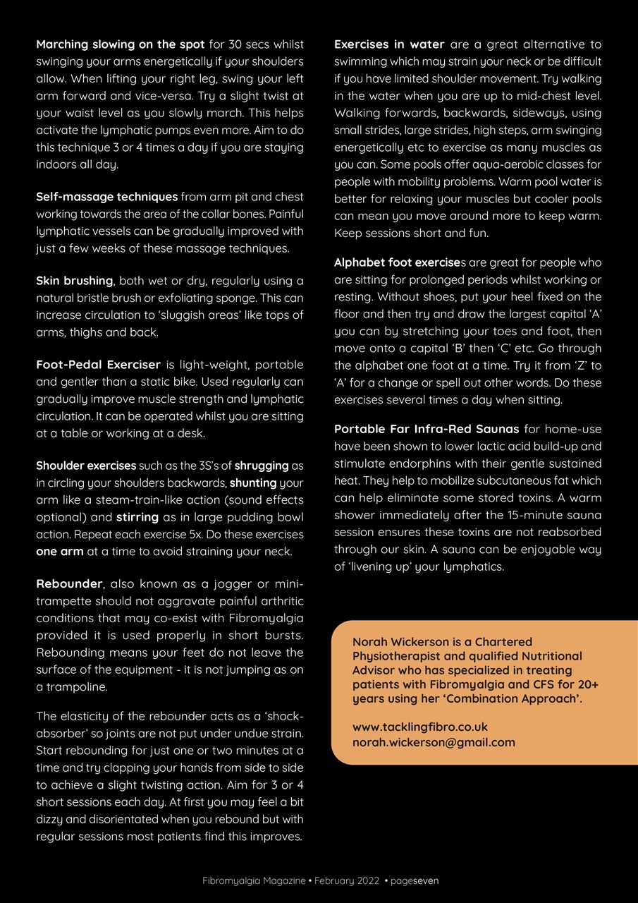 Fibromyalgia Magazine Preview Pages