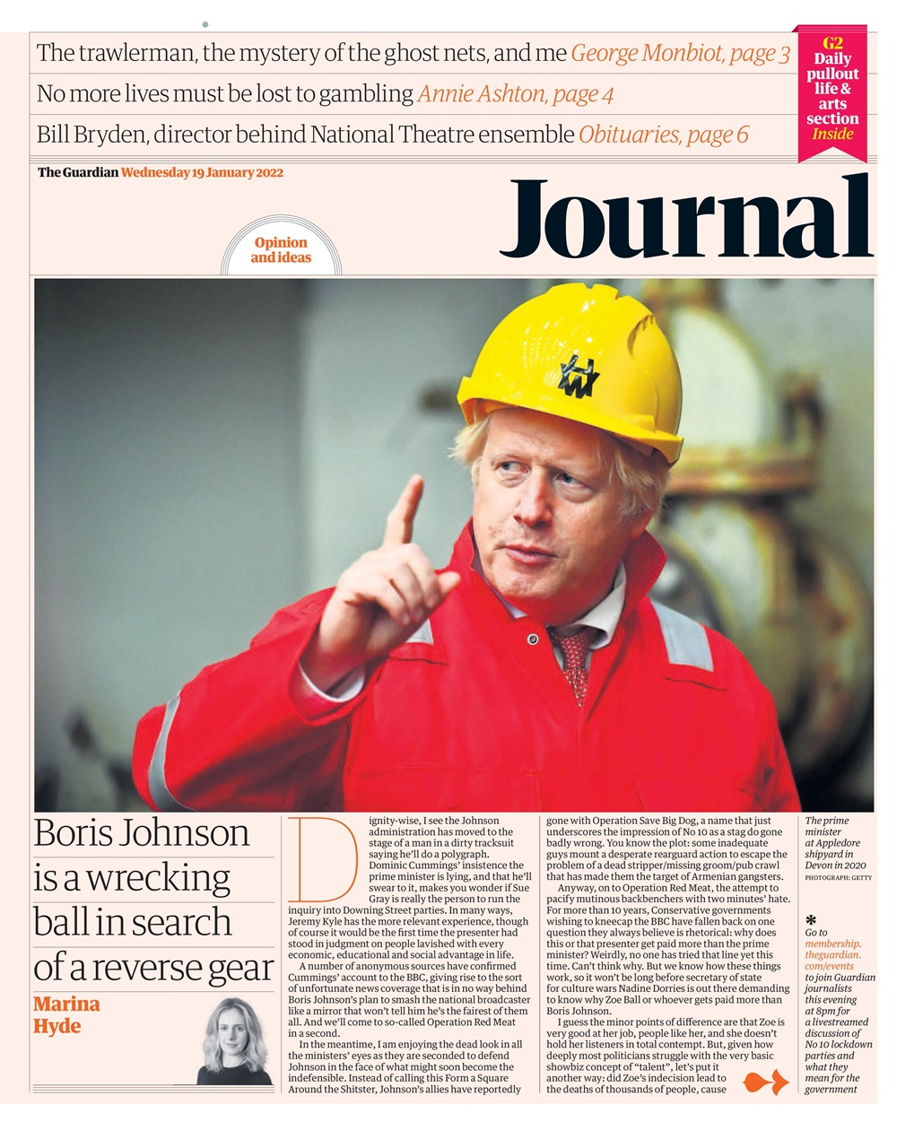 The Guardian Newspaper Preview Pages