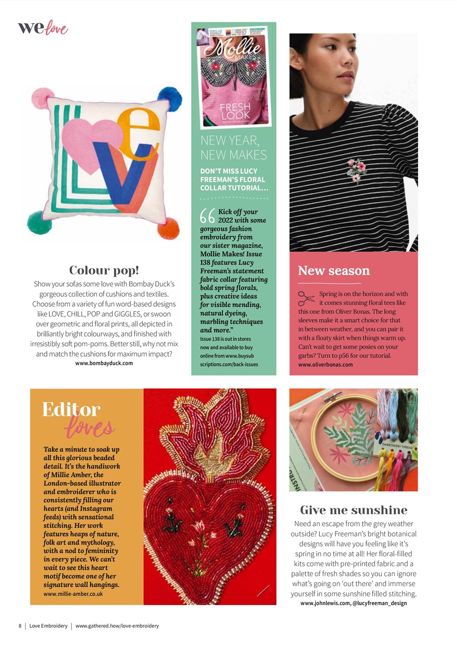 Love Embroidery Preview Pages