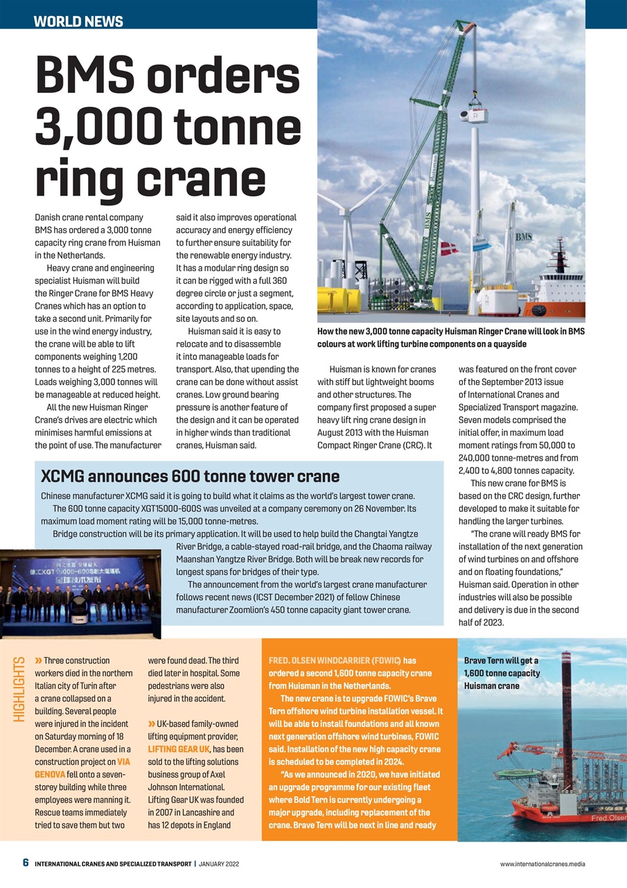 Int. Cranes and Specialized Transp Preview Pages