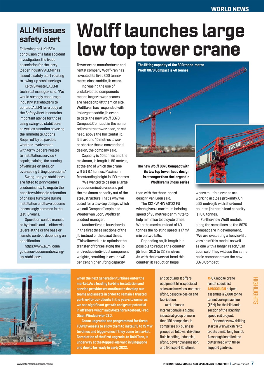 Int. Cranes and Specialized Transp Preview Pages