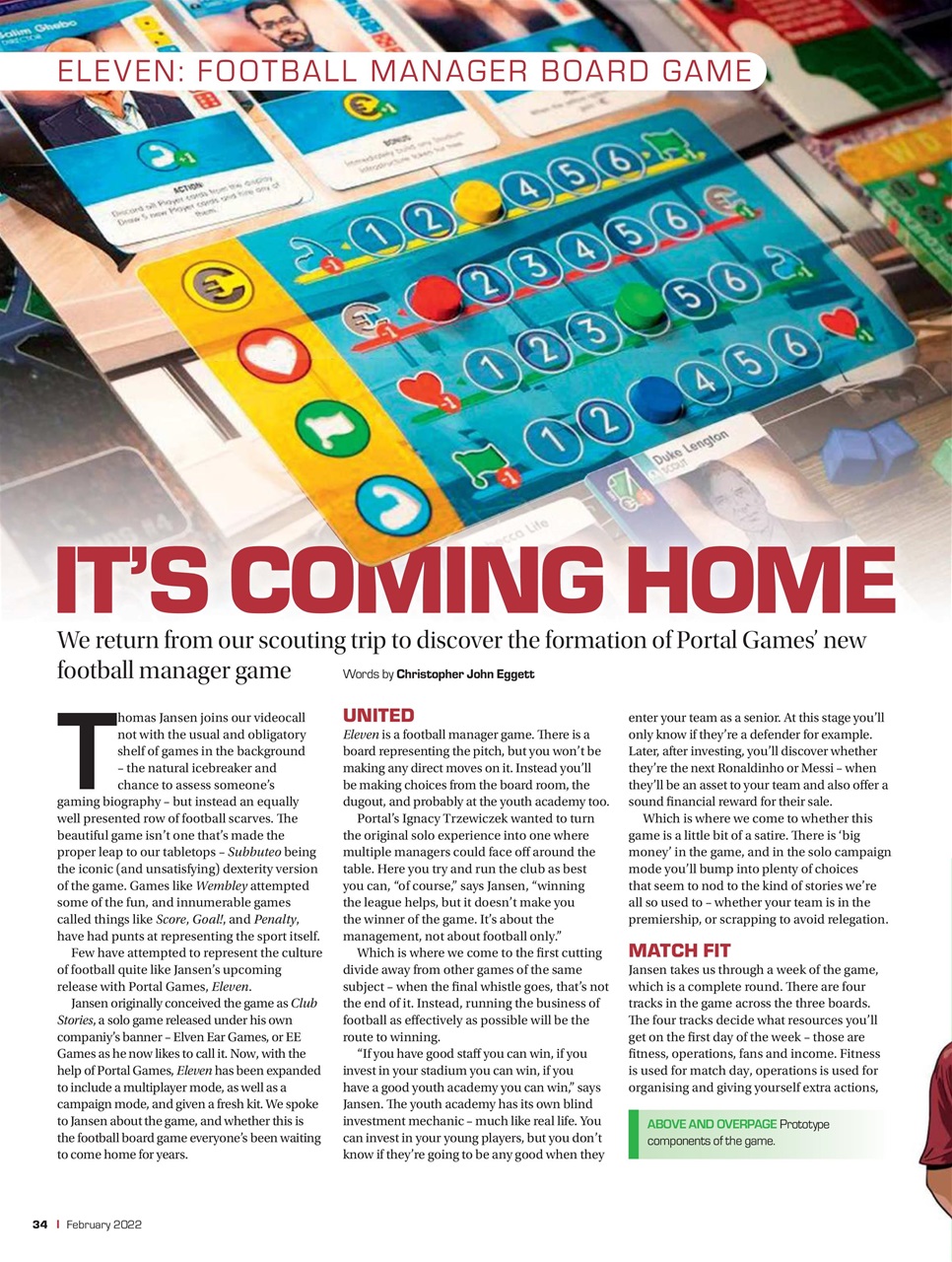 Tabletop Gaming Preview Pages