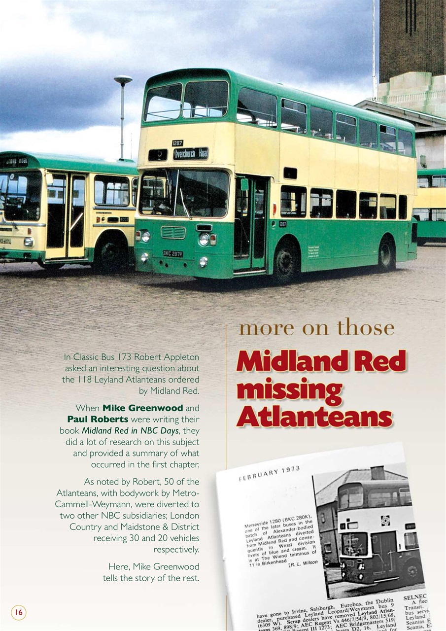 Classic Bus Preview Pages