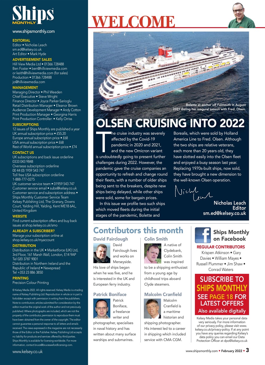 Ships Monthly Preview Pages