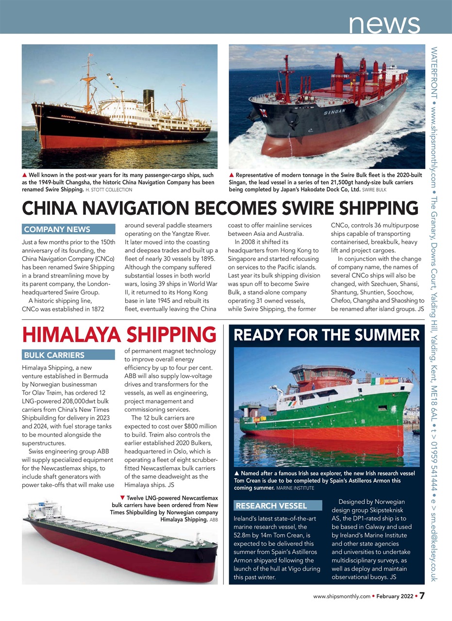 Ships Monthly Preview Pages