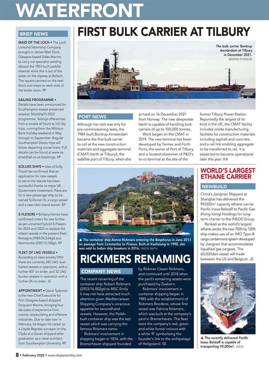 Ships Monthly Preview Pages