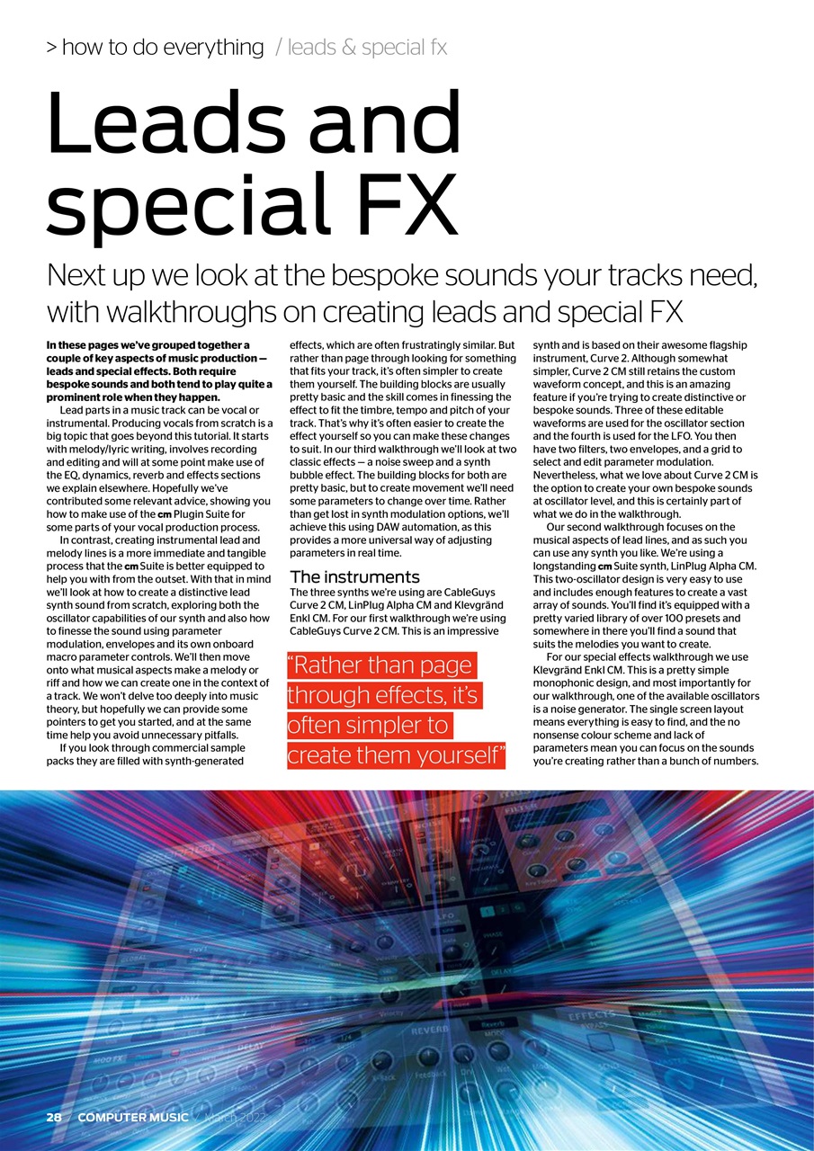 Computer Music Preview Pages