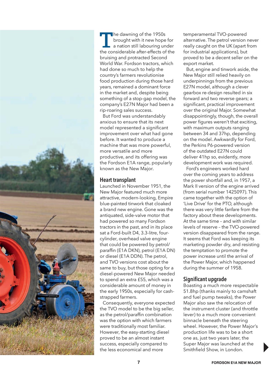 Ford & Fordson Tractor Collection Preview Pages