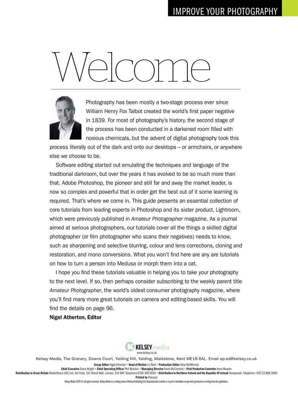 Improve Your Photography Preview Pages