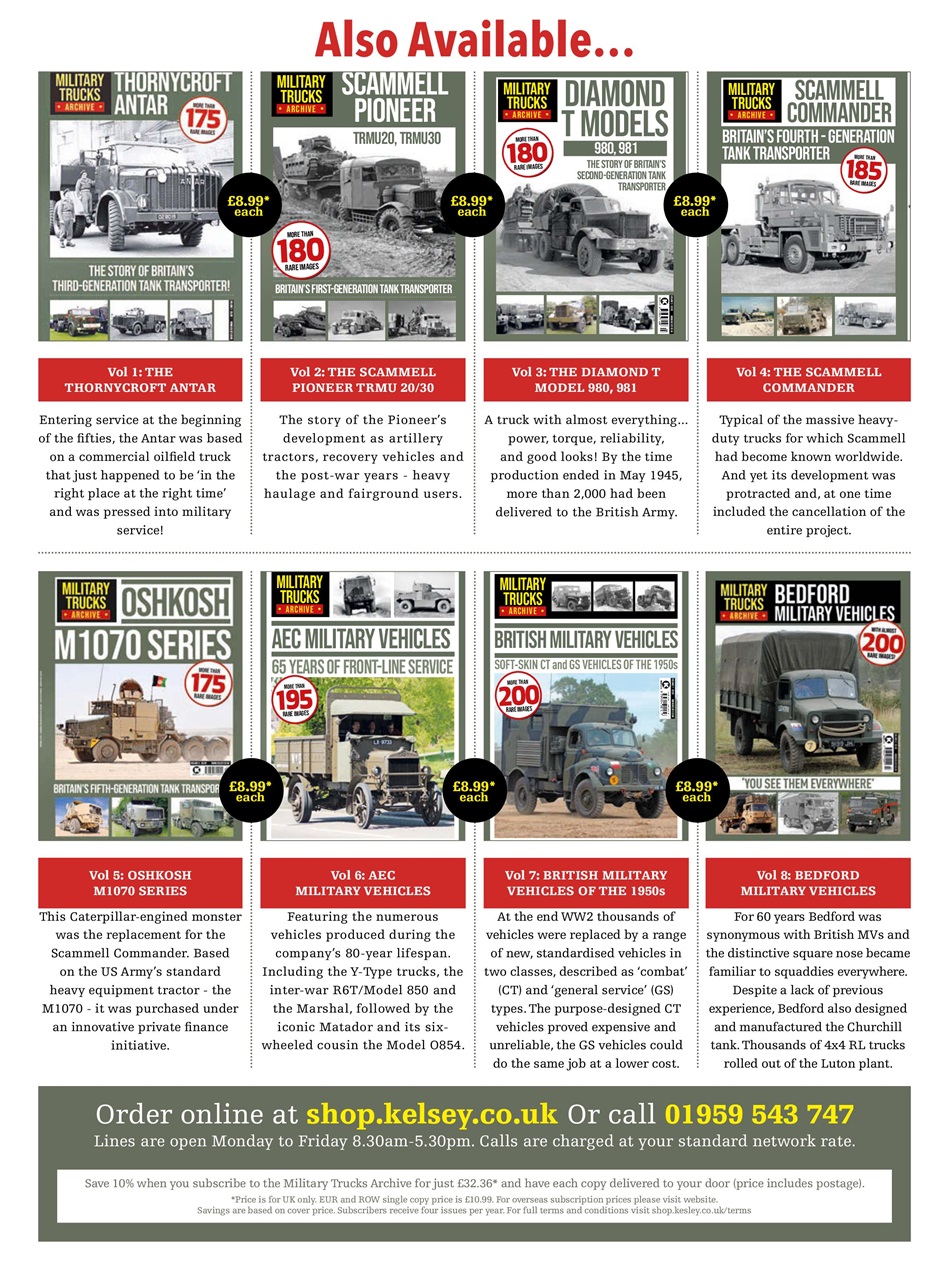 Military Vehicles Archive Preview Pages