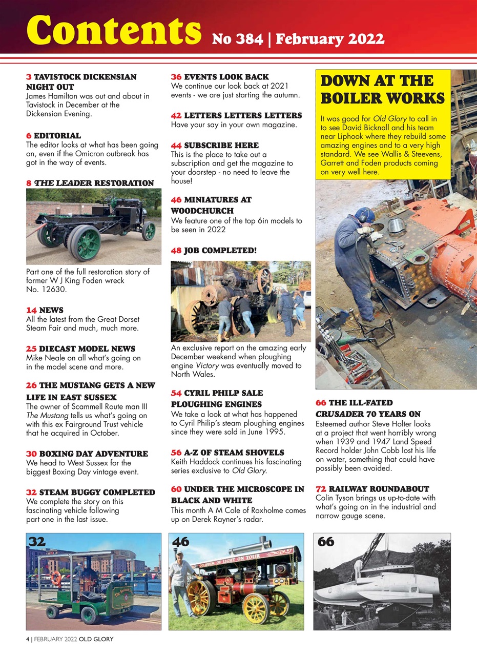 Old Glory Magazine Preview Pages