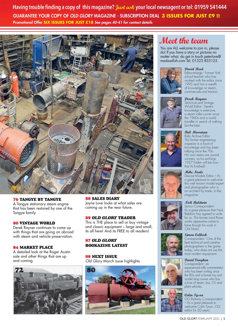 Old Glory Magazine Preview Pages