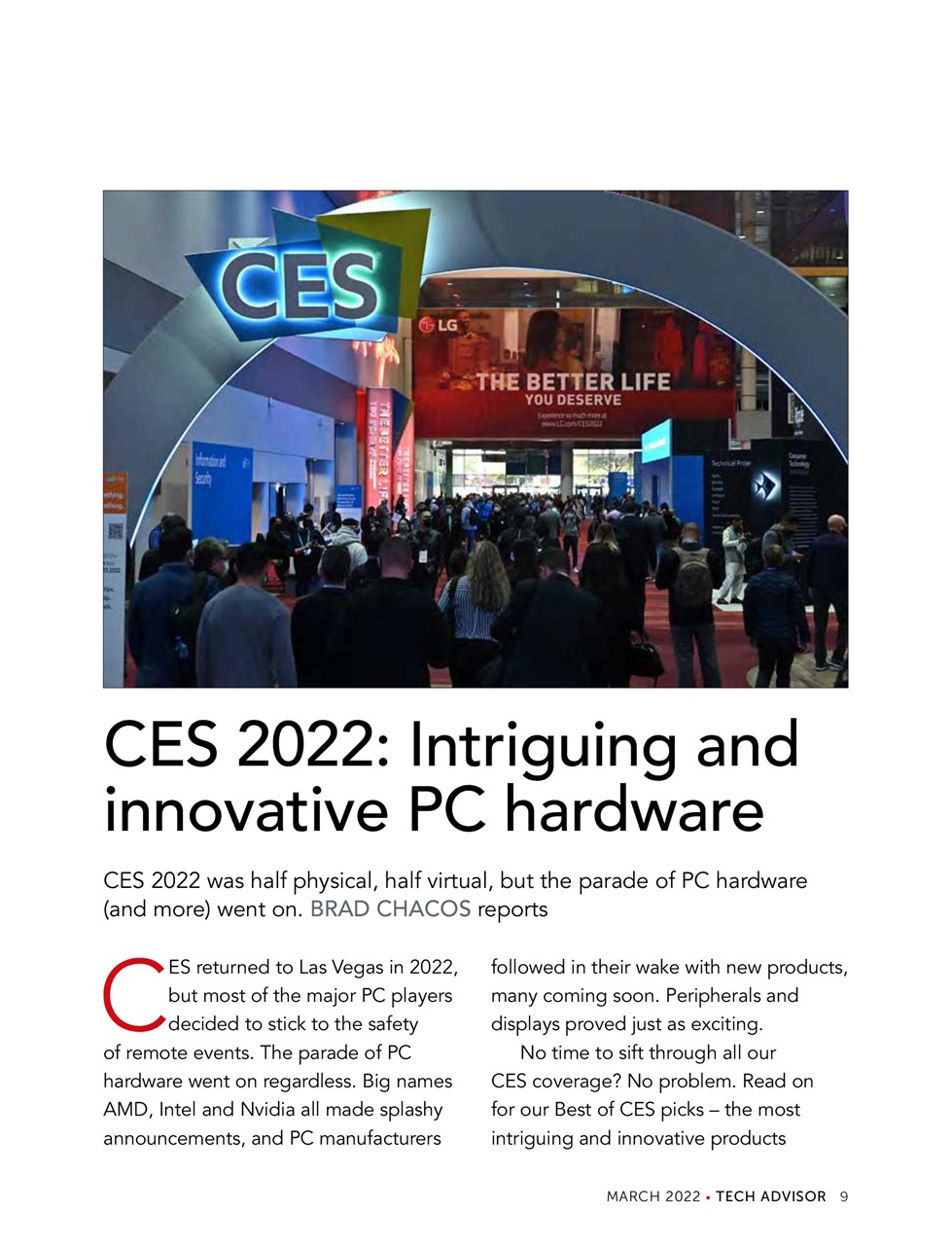 Tech Advisor Preview Pages