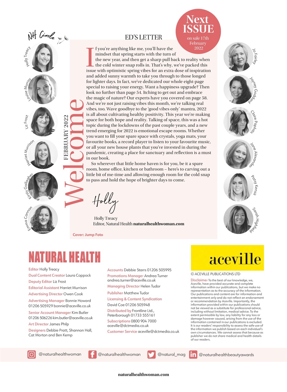 Natural Health Preview Pages
