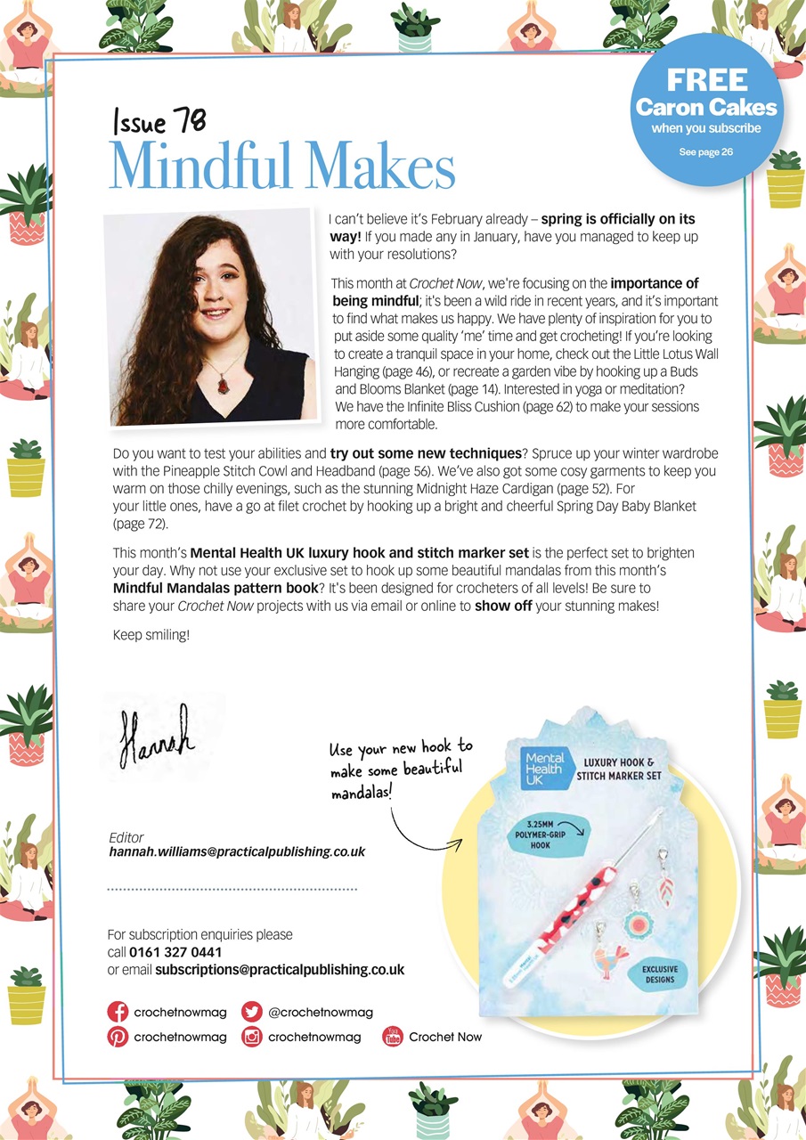 Crochet Now Magazine Preview Pages